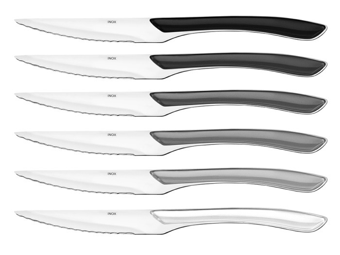 Amefa Steakmes Eclat Mono 6-Delig Amefa Steakmes Eclat Mono 6-Delig